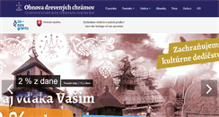 Desktop Screenshot of karpatskecerkvi.org